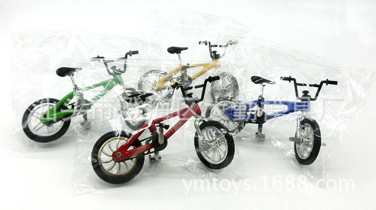 Mini Bicycle Model Creative Simulation Alloy Finger Bicycle Amazon Toy Gift Cake Ornaments