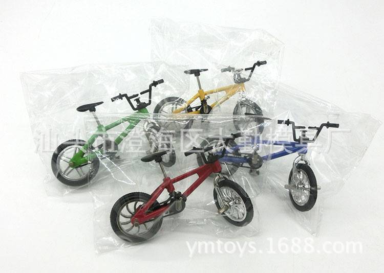 Mini Bicycle Model Creative Simulation Alloy Finger Bicycle Amazon Toy Gift Cake Ornaments
