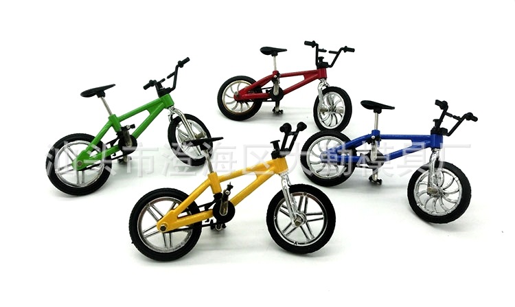 Mini Bicycle Model Creative Simulation Alloy Finger Bicycle Amazon Toy Gift Cake Ornaments