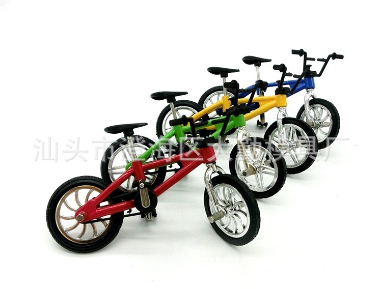 Mini Bicycle Model Creative Simulation Alloy Finger Bicycle Amazon Toy Gift Cake Ornaments