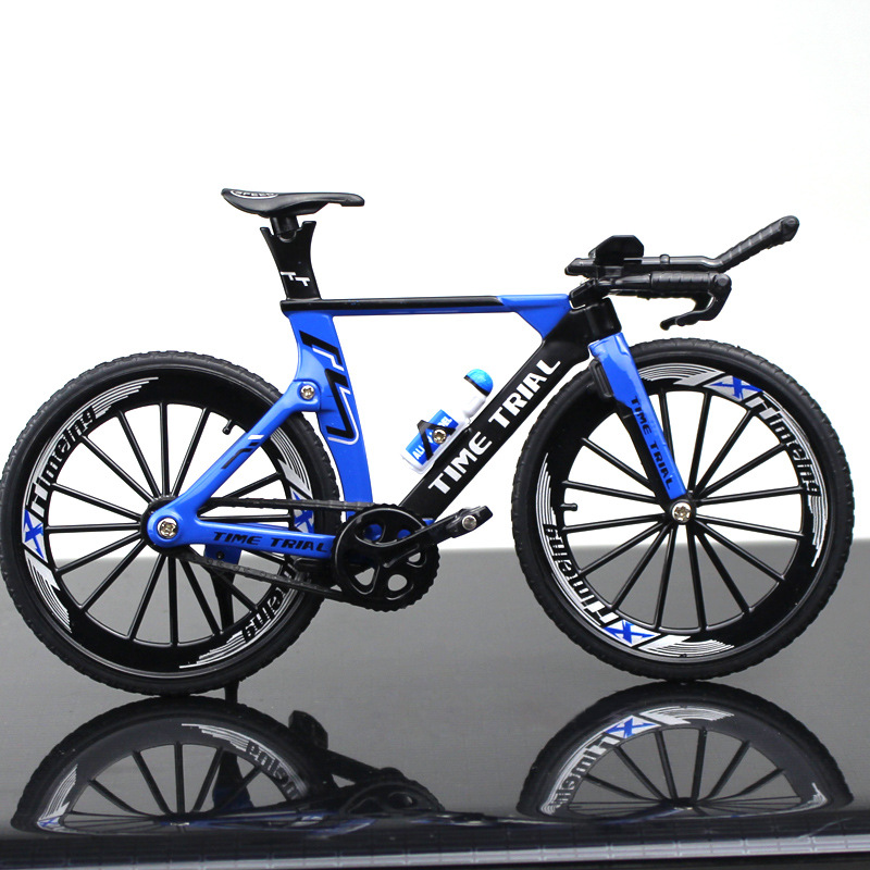New Cross-Border Creative Alloy Simulation Bike Model Ornaments Mini Bicycle Toy Model Collection Gift