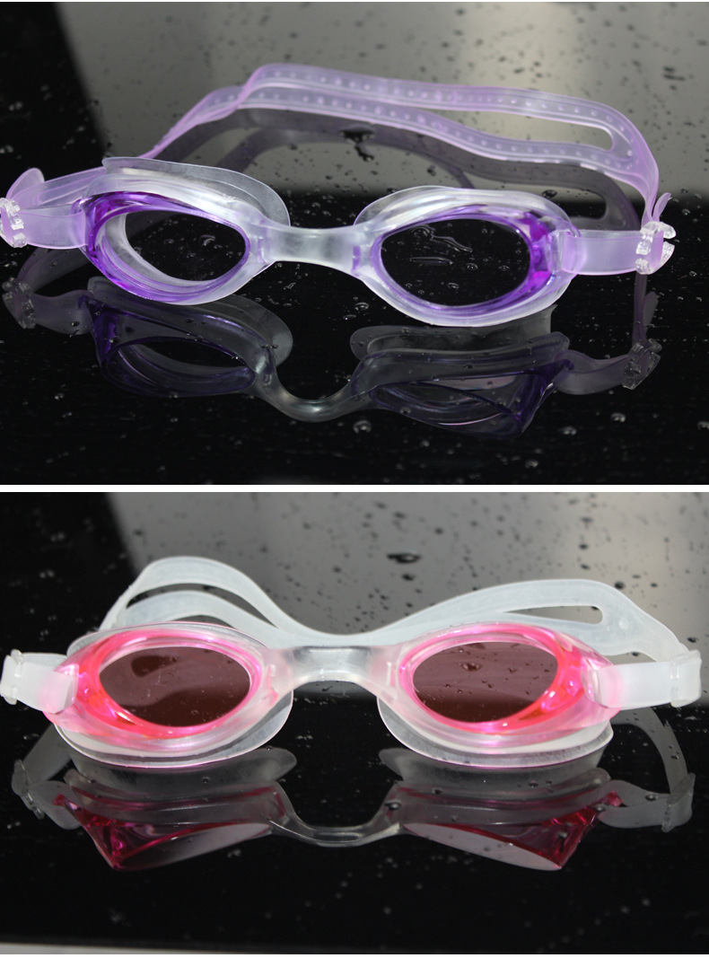 Factory Direct Sales Swimming Glasses Adult Waterproof PVC Swimming Goggle Box Swimming Goggles Swimming Goggles Adult Swimming Equipment