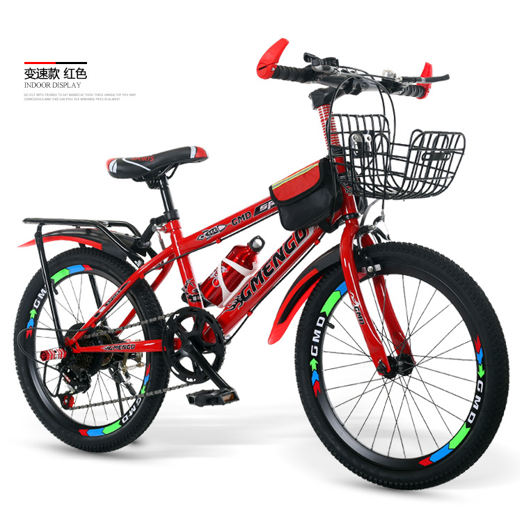 Bicycle 20-Inch 22-Inch Mountain Bike Baby Carriage 6-7-8-9-10 Years Old Baby Carriage Boy Primary School Student Bicycle Factory