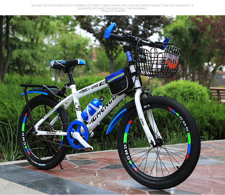 Bicycle 20-Inch 22-Inch Mountain Bike Baby Carriage 6-7-8-9-10 Years Old Baby Carriage Boy Primary School Student Bicycle Factory
