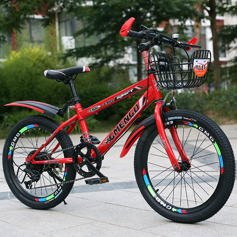 Bicycle 20-Inch 22-Inch Mountain Bike Baby Carriage 6-7-8-9-10 Years Old Baby Carriage Boy Primary School Student Bicycle Factory