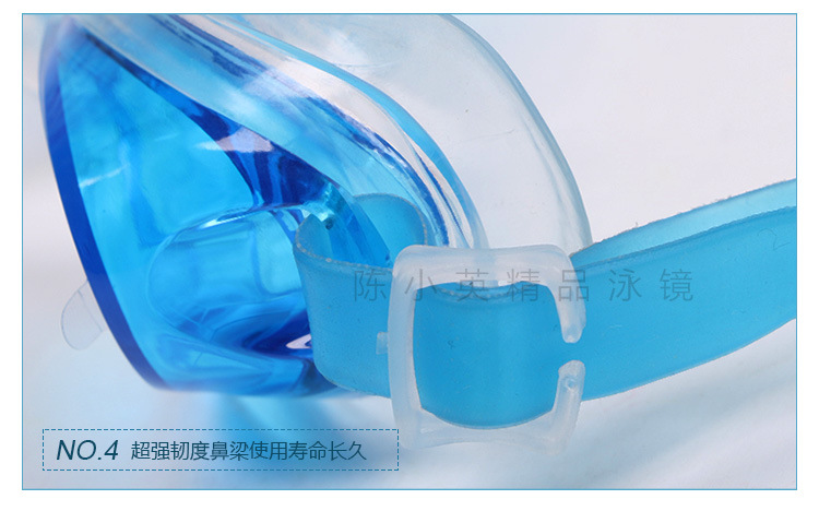 Manufacturers direct high - end environmental protection PVC multi - color optional fashion waterproof and anti - fog swimming goggles with waterproof earplugs