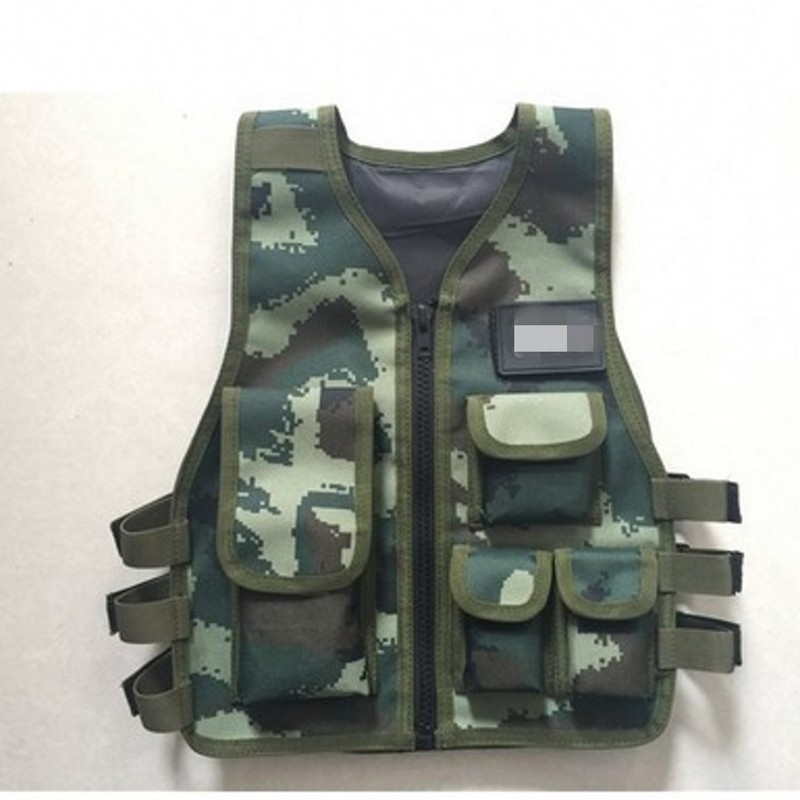 Camouflage Children&#039;s Clothing Camouflage Clothing Chicken-Eating Military Fans Outdoor Jesus Survival Children&#039;s Vest Level 3 Armor Clothing Tactical Vest