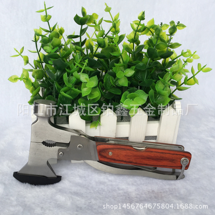 Survival Axe Head Hammer Outdoor Universal SelfDefense Emergency Tool MultiFunctional Outdoor Emergency Axe