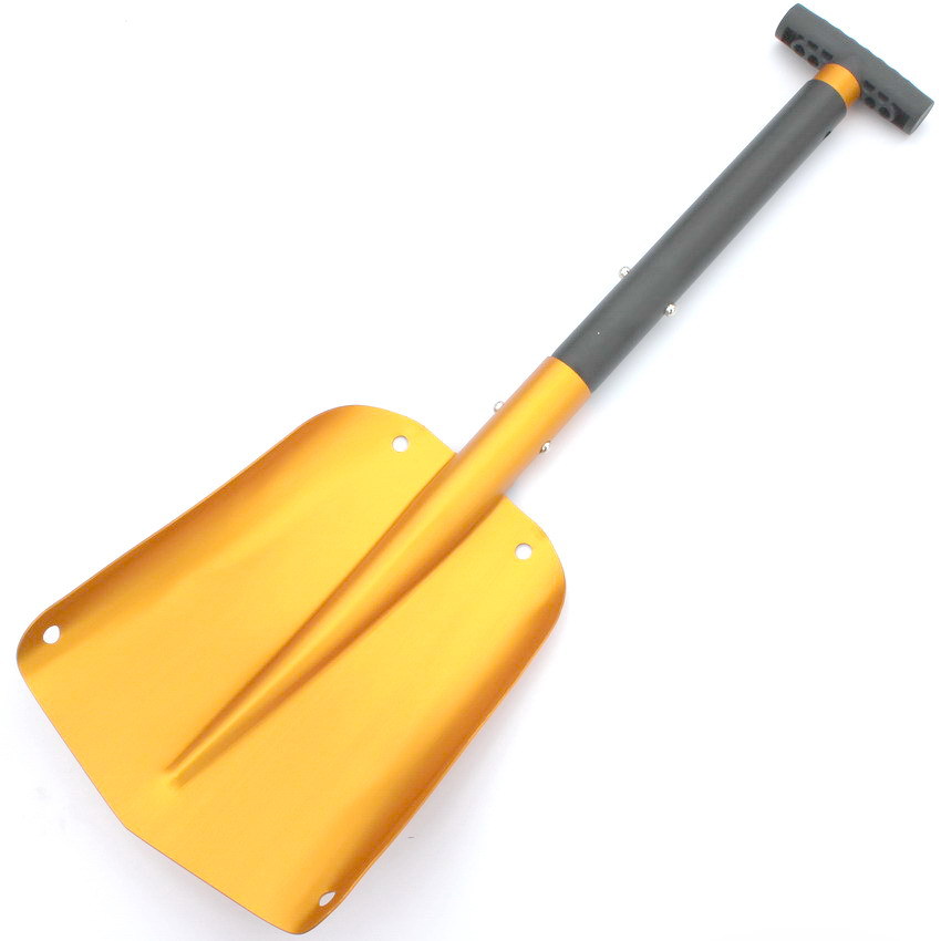 Aluminum Alloy Shovel Car off-Road Small Shovel Outdoor Folding Winter Snow Shovel Travel Tools Car Supplies Wholesale