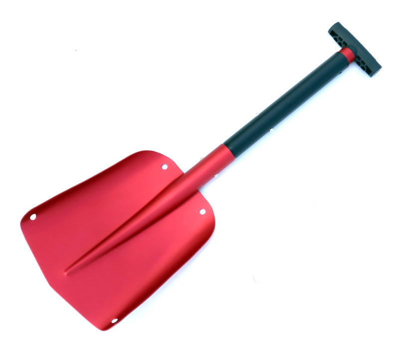 Aluminum Alloy Shovel Car off-Road Small Shovel Outdoor Folding Winter Snow Shovel Travel Tools Car Supplies Wholesale