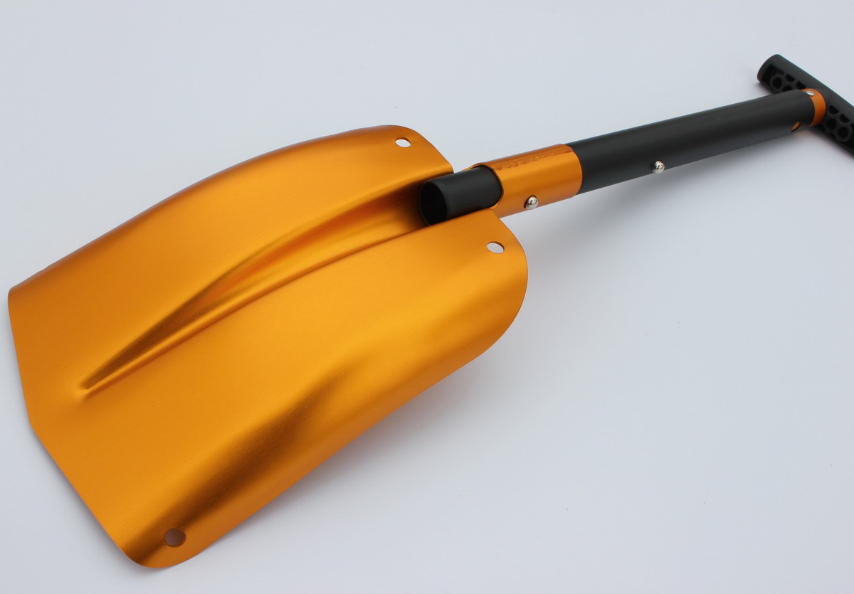 Aluminum Alloy Shovel Car off-Road Small Shovel Outdoor Folding Winter Snow Shovel Travel Tools Car Supplies Wholesale