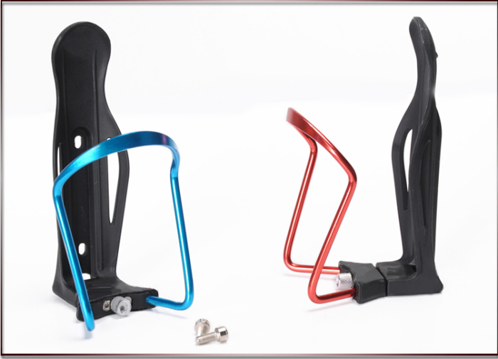 Cycling Bike Bicycle Black Aluminum Adjustable Water Bottle Holder Cage Cycling Bike Bicycle Black Aluminum Adjustable Water Bottle Holder Cage