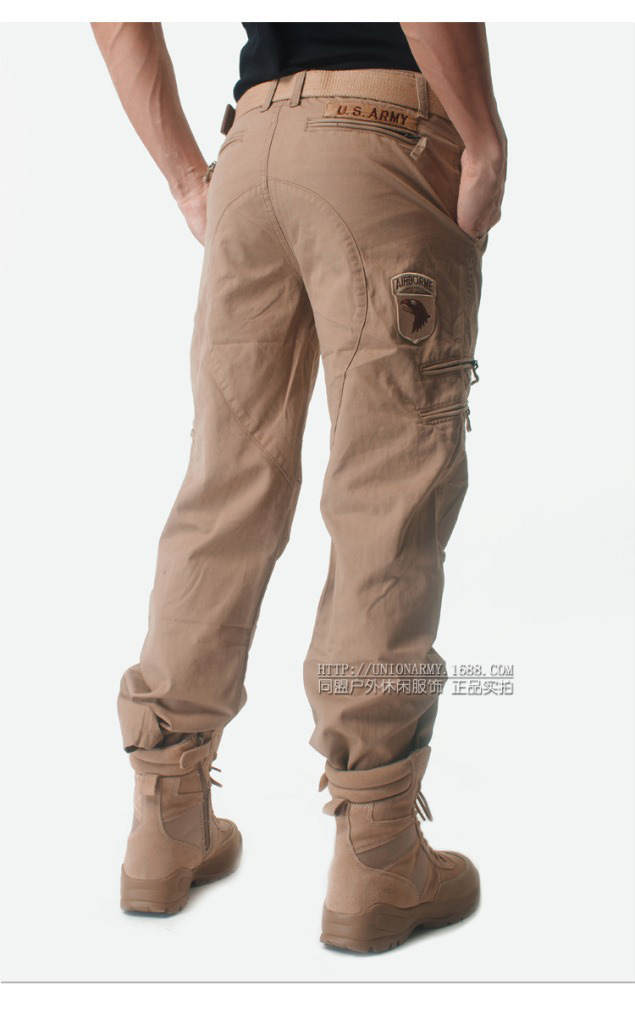 Outdoor Leisure 101 Airborne Division Field Survival Army Fan Special Forces Camouflage Pants Bib Overall Army Pants