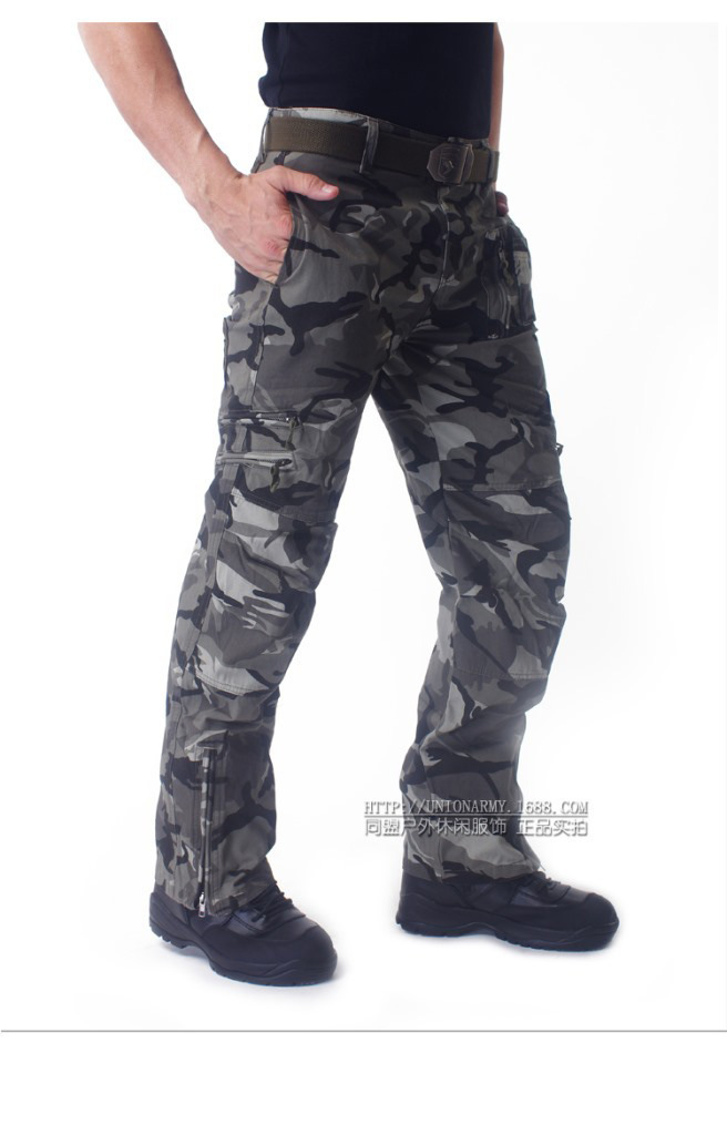 Outdoor Leisure 101 Airborne Division Field Survival Army Fan Special Forces Camouflage Pants Bib Overall Army Pants