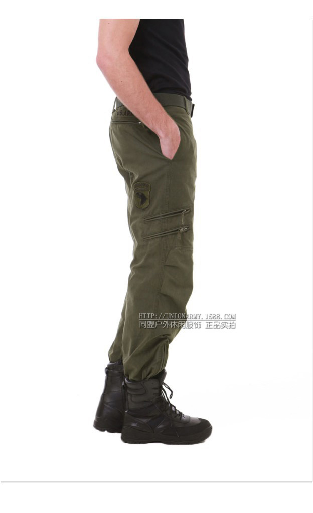 Outdoor Leisure 101 Airborne Division Field Survival Army Fan Special Forces Camouflage Pants Bib Overall Army Pants