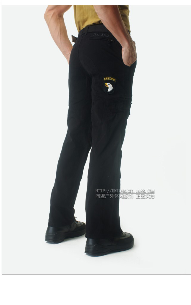 Outdoor Leisure 101 Airborne Division Field Survival Army Fan Special Forces Camouflage Pants Bib Overall Army Pants