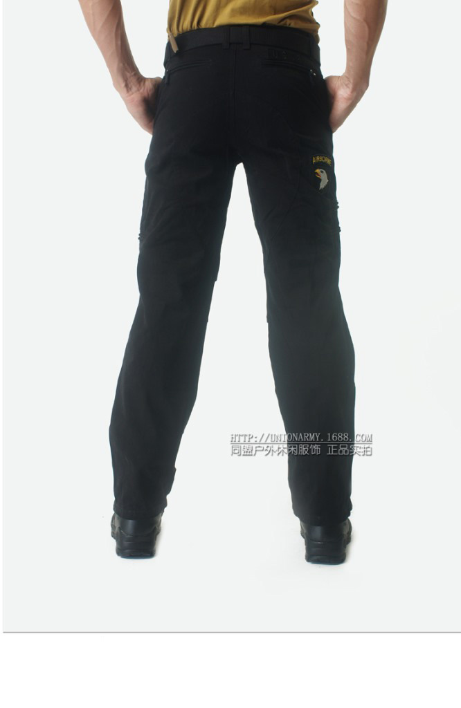 Outdoor Leisure 101 Airborne Division Field Survival Army Fan Special Forces Camouflage Pants Bib Overall Army Pants