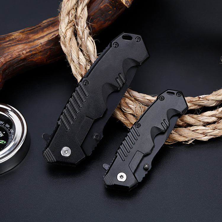 Modern  Large and Small Number Folding Knife Field Survival Multi-Function Folding Knife Self-Defense Outdoor Knife