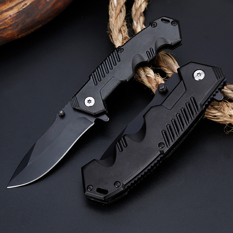 Modern  Large and Small Number Folding Knife Field Survival Multi-Function Folding Knife Self-Defense Outdoor Knife