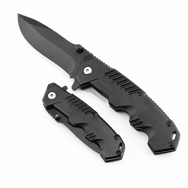 Modern  Large and Small Number Folding Knife Field Survival Multi-Function Folding Knife Self-Defense Outdoor Knife