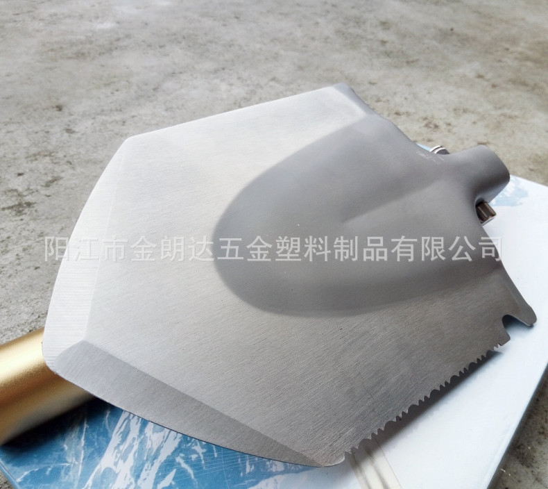 8 Functions Aluminum Alloy Folding Self-Defense Shovel Outdoor Survival Camping Tools Shovel Shovel Garden Equipment