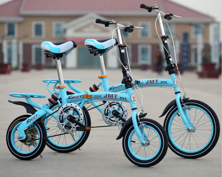 Children folding bicycle adult 16-inch 20-inch high-grade children's road bicycle 12 inches.