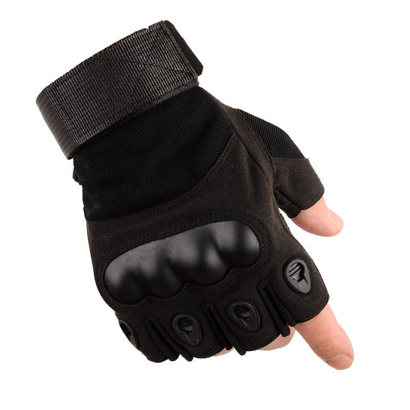 SOURCE Factory Direct Sales Training Outdoor Tactics Gloves Cross-Border Wholesale Sports Outdoor Riding Half-Finger Tactical Gloves