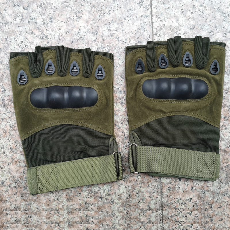 SOURCE Factory Direct Sales Training Outdoor Tactics Gloves Cross-Border Wholesale Sports Outdoor Riding Half-Finger Tactical Gloves