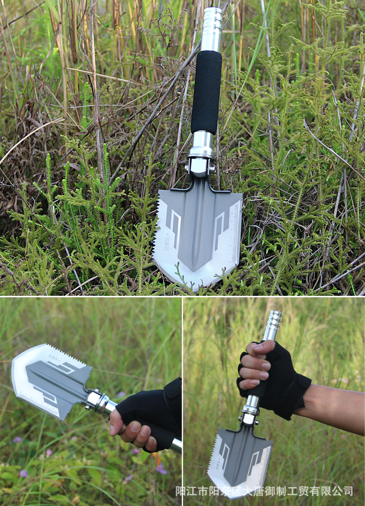 Outdoor Products Amazon Hot Sale Multi-Functional Shovel Folding Soldier Shovel Shovel Army Shovel Camping Tool