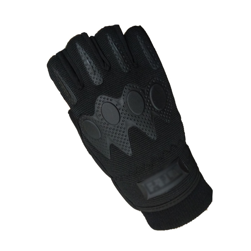 07A Inner Half Finger Gloves Breathable and Wearable Outdoor Riding Military Fans Half-Finger Tactical Gloves Xinji Wholesale Customization