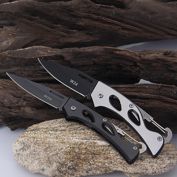 Stainless Steel Folding Knife Outdoor Survival Fruit Camping Knife Gift Knife SelfDefense a Folding Knife Mini Key Knife