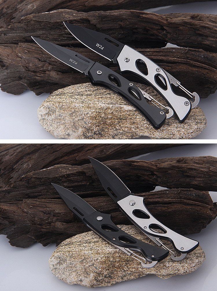 Stainless Steel Folding Knife Outdoor Survival Fruit Camping Knife Gift Knife SelfDefense a Folding Knife Mini Key Knife