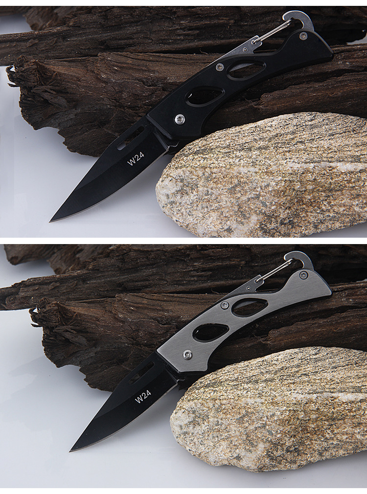 Stainless Steel Folding Knife Outdoor Survival Fruit Camping Knife Gift Knife SelfDefense a Folding Knife Mini Key Knife
