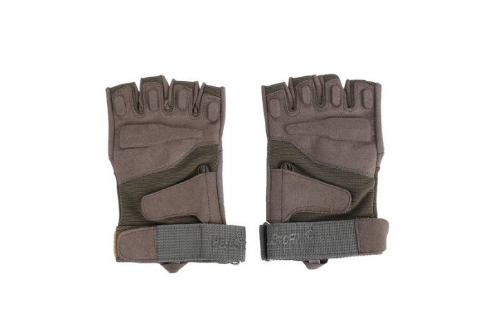 Outdoor sports military half-finger gloves