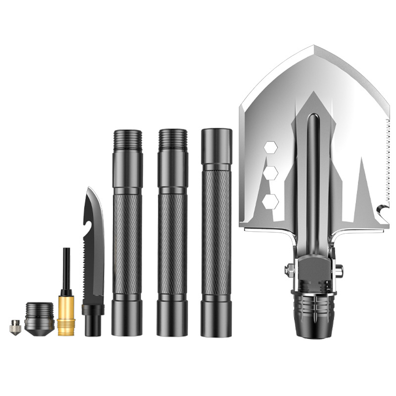 MultiFunctional Outdoor Folding Shovel Army Soldier Shovel Camping Camping Supplies Survival Equipment SelfDefense