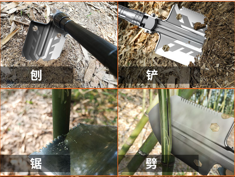 Engineering Shovel Multi-Functional Outdoor Supplies Amazon Hot Sale Firestone Camping Survival Equipment Folding Military Shovel Engineering Shovel Multi-Functional Outdoor Supplies Amazon Hot Sale Firestone Camping Survival Equipment Folding Military Shovel