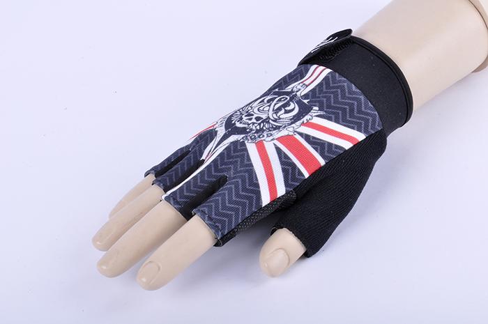 Direct wholesale men's outdoor anti-slip fitness half-finger mitts, Jack gloves