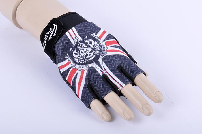 Direct wholesale men's outdoor anti-slip fitness half-finger mitts, Jack gloves
