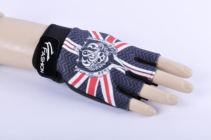 Direct wholesale men's outdoor anti-slip fitness half-finger mitts, Jack gloves