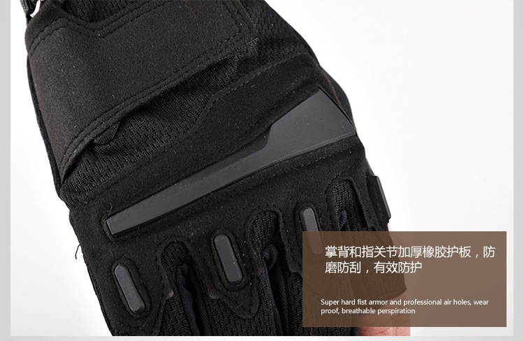 Factory Direct Sales Black Eagle Half-Finger Tactical Gloves Men's Outdoor Fitness Fighting Protective Sports Riding Gloves Wholesale