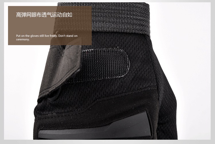 Factory Direct Sales Black Eagle Half-Finger Tactical Gloves Men's Outdoor Fitness Fighting Protective Sports Riding Gloves Wholesale