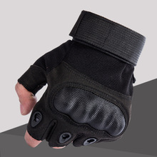 New Black Eagle Oji Tactical Outdoor Half-Finger Riding Gloves Military Fans CS Field Performance Sports Fitness Gloves