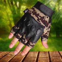 New Black Eagle Oji Tactical Outdoor Half-Finger Riding Gloves Military Fans CS Field Performance Sports Fitness Gloves