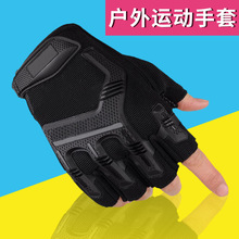 New Black Eagle Oji Tactical Outdoor Half-Finger Riding Gloves Military Fans CS Field Performance Sports Fitness Gloves
