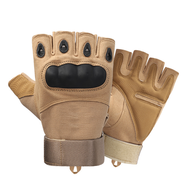 New Black Eagle Oji Tactical Outdoor Half-Finger Riding Gloves Military Fans CS Field Performance Sports Fitness Gloves
