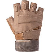 New Black Eagle Oji Tactical Outdoor Half-Finger Riding Gloves Military Fans CS Field Performance Sports Fitness Gloves