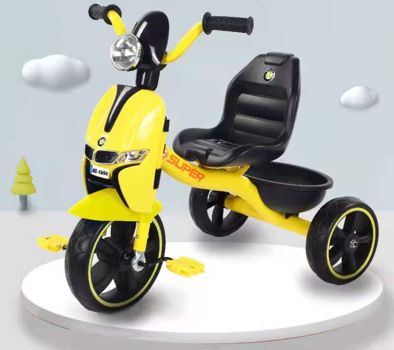 Children&#039;s Tricycle Bicycle Men&#039;s and Women&#039;s Baby and Infant Trolley Bicycle 1-3-6 Years Old Large Size Perambulator