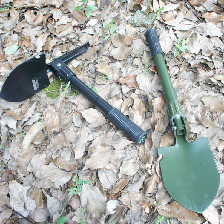 Car Manganese Steel Military Version Chinese Military Shovel German Military Shovel Folding Spade Digging