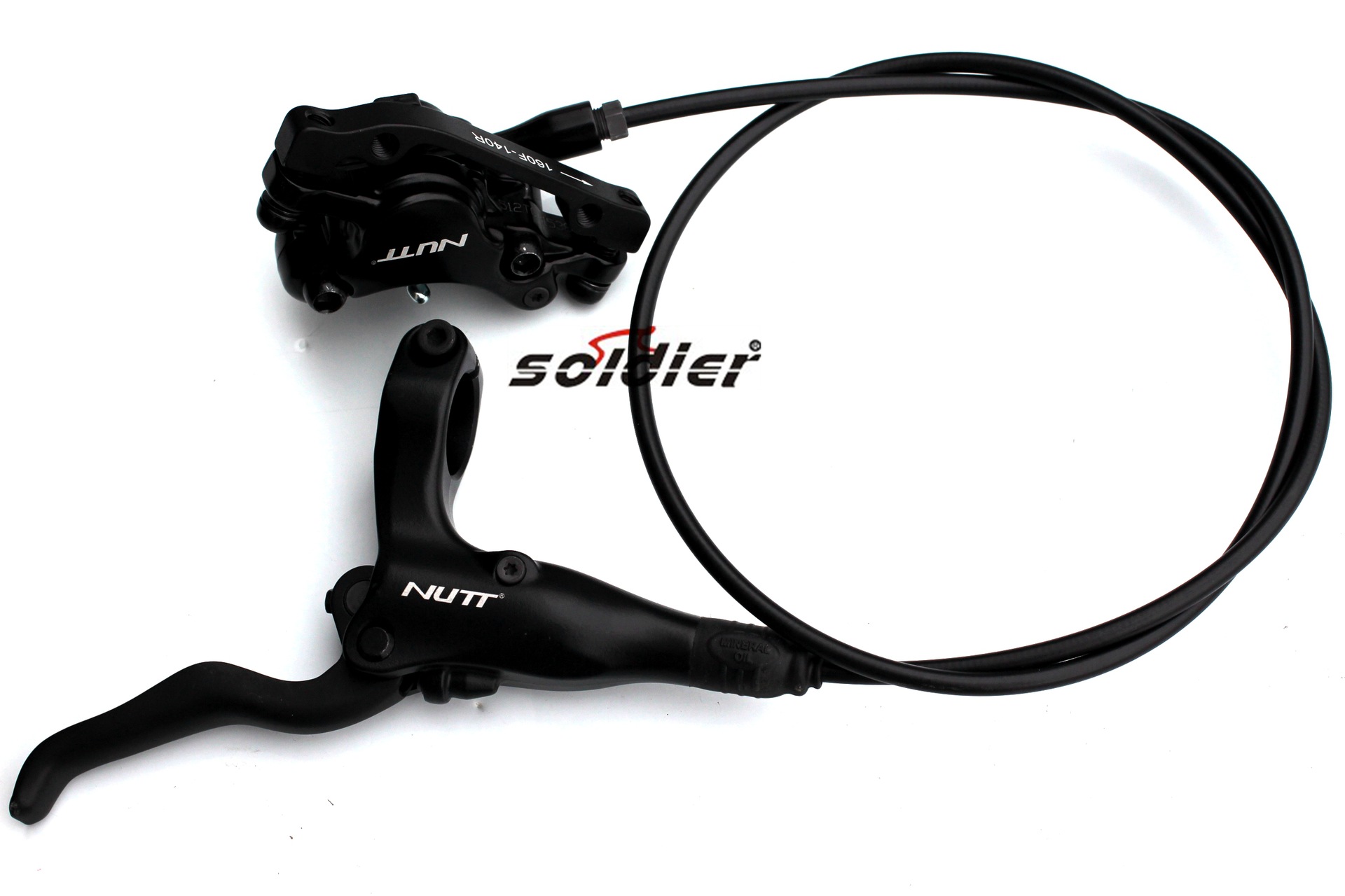 Bicycle oil disc brake pedal mountain bike disc brake pedal high - grade disc brake / / NUTT oil disc brake sleeve
