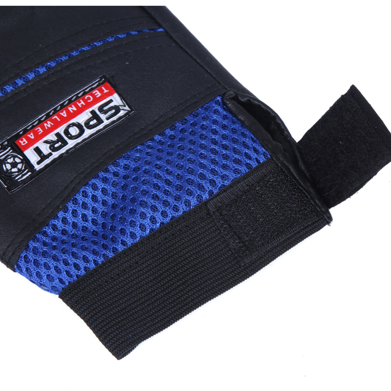 PU mesh riding half-finger gloves sports bicycling PU half-finger gloves